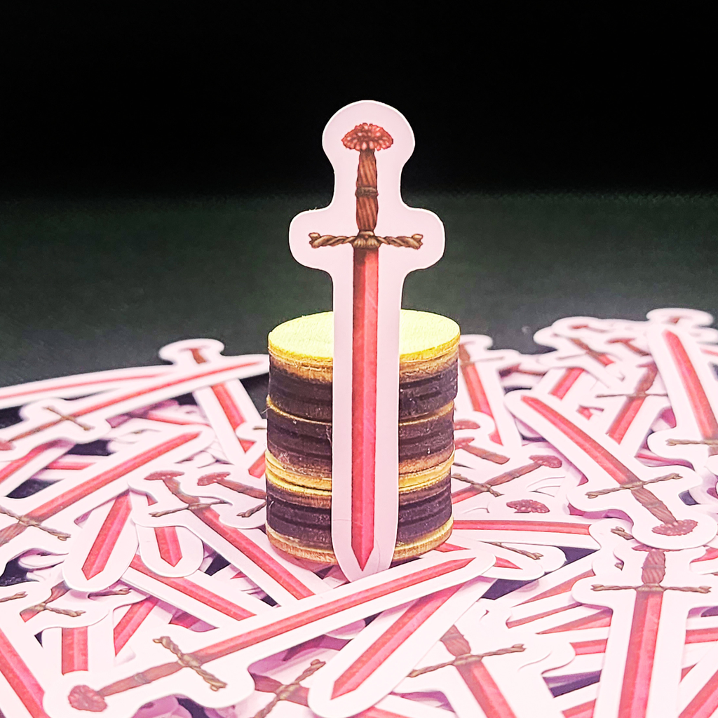 The Maiden Sword [Die-Cut Sticker]