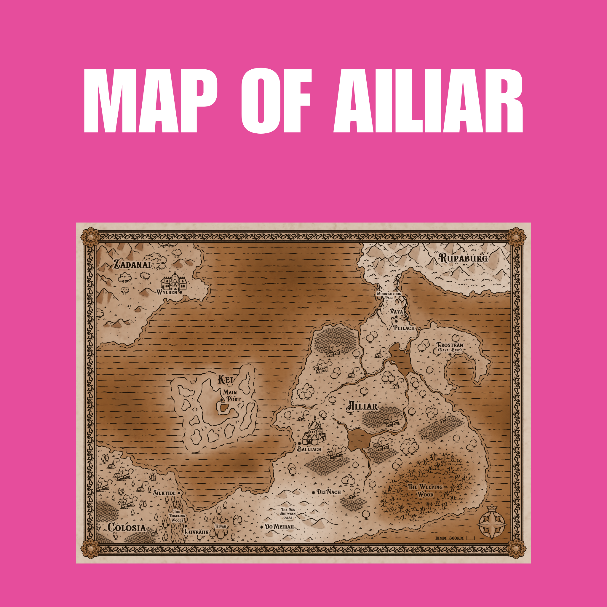 Map of Ailiar [Art Print]