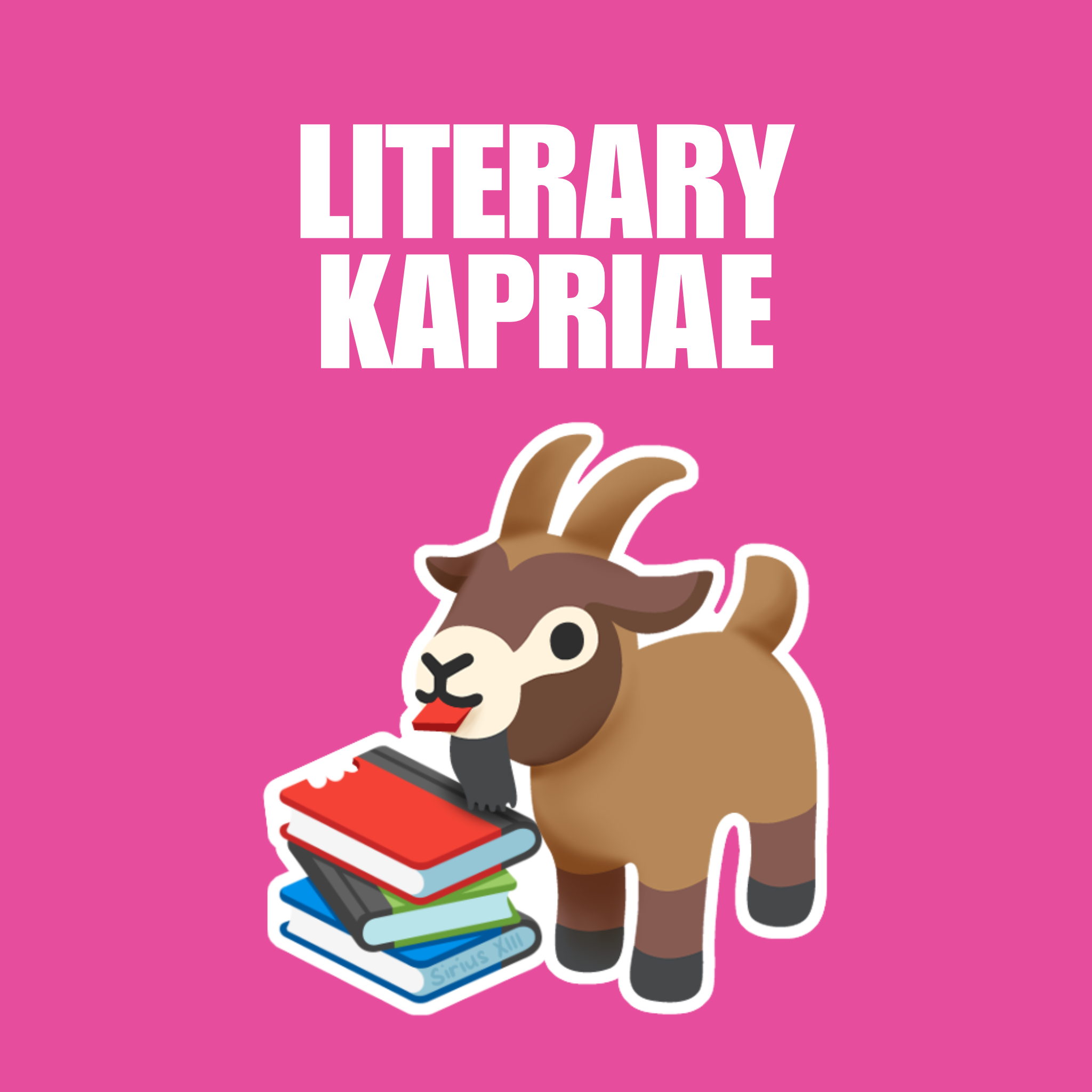 Literary Kapriae [Die-Cut Sticker]